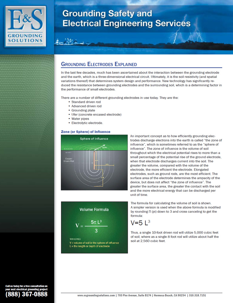 Grounding Electrodes